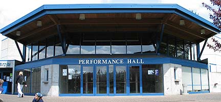 photo of Performance Hall entrance
