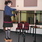 Setting up a microphone boom - Link to photo