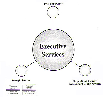 Executive Services Structure Diagram
