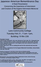 Japanese American Rememberance Day poster