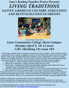 Spring 2007 American Indian panel flyer