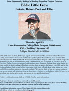 Spring 2007 Eddie Little Crow flyer 