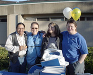 Fall kick off 05 - staff at table