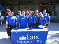 Fall kick off 05 - welcome table staff