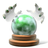 graphic of crystal ball