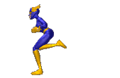 graphic of runner