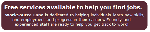 Free services available to help you find jobs.